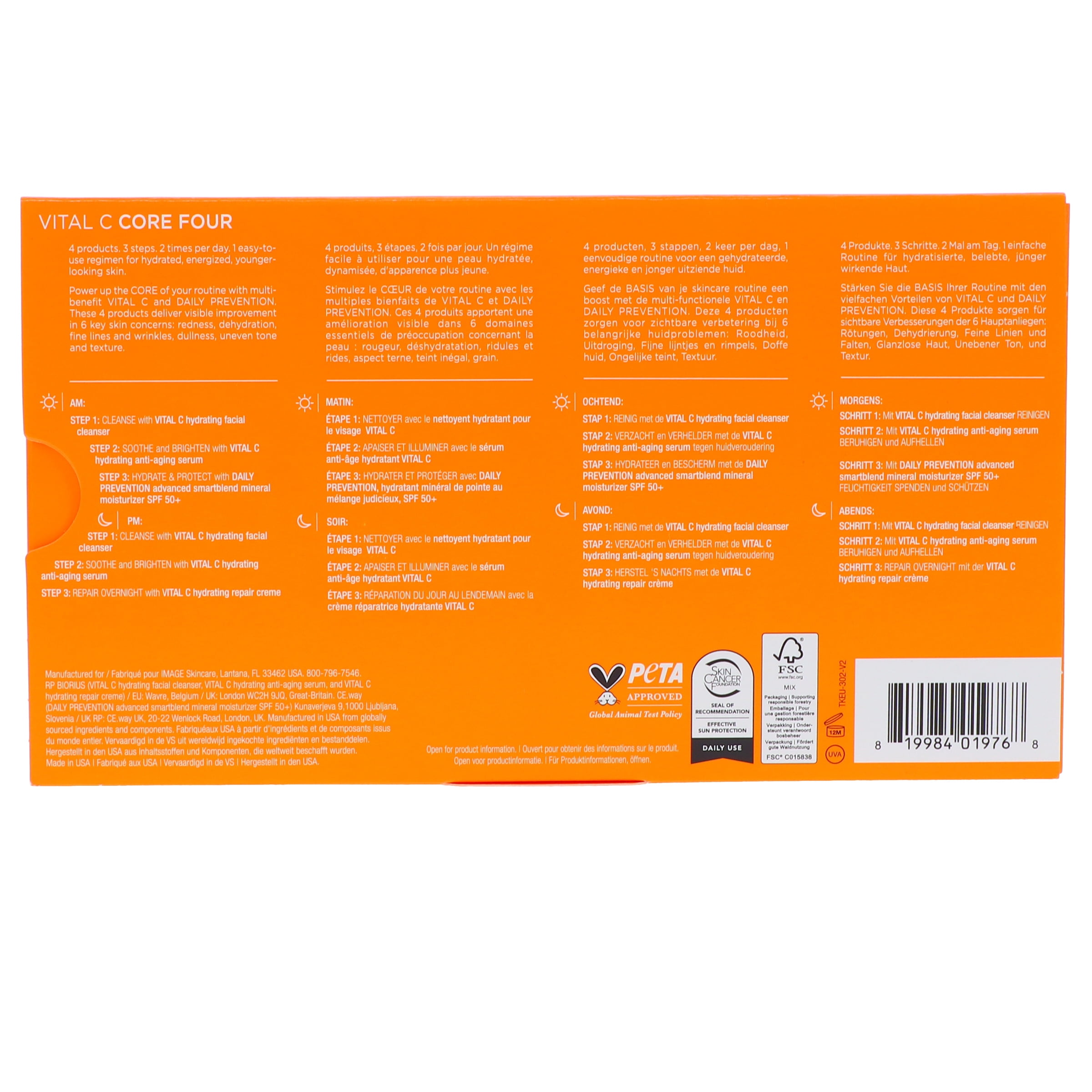 IMAGE Skincare Vital C Core Four Trial Kit