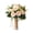 Champagne, variant on Youersen Artificial Wedding Bouquets for Brides and Bridesmaids, 7.5 inches, White