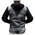 thumbnail image 3 of Chamarra De Mezclilla Hombre Con Mangas Y Gorro De Felpa, 3 of 4