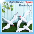 thumbnail image 4 of Globos inflables con forma de gaviota Foilswirl, 62 x 35 cm, 6 unidades, 4 of 6