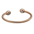 thumbnail image 2 of Magnetic Copper Bracelet Therapy Arthritis Pain Relief Bangle, 2 of 5