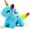 Blue, variant on 4 Pack Unicorn Stuffed Animal Plush Toys for Kids, Cute Unicorn Plushies, Kawaii Plush Toys, Small Valentines Day Stuffed Animals for Christmas Decorations, Home Decor, Kids Prizes
