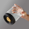 thumbnail image 5 of Vacuum Sealed Coffee Canister, Borosilicate Glass Storage Jar, Airtight Kitchen Food Container for Coffee Beans, Tea Leaves, and Dry Goods Preservation, 5 of 9