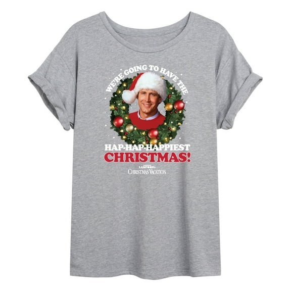 National Lampoon's Christmas Vacation - Clark's Happiest Christmas - Women's Oversized T-Shirt
