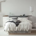 thumbnail image 1 of Juego de cama blanco 100% lino, 1 of 10