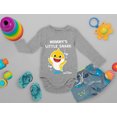 thumbnail image 5 of Baby Shark Doo Doo Doo Outfit 1st Mothers Day Baby Boy Girl Long Sleeve Bodysuit Mommy's Lil Shark Navy 12M (6-12M), 5 of 5