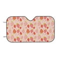 thumbnail image 7 of Haiem Strawberry Car Windshield Sun Shade - Blocks UV Rays Sun Visor Protector, Sunshade to Keep Your Vehicle Cool, Universal Fit SUV Van Sedan-Small, 7 of 7