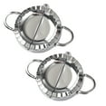 thumbnail image 4 of Stainless Steel Dumpling Maker Press Mold Wonton Maker Easy Dumpling Wrapper Tool Dough Cutter Pie Maker For Kitchen Cooking Baking 2Pc Set, 4 of 9