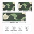 thumbnail image 2 of Yayeee Pillowcase Queen Size Set of 2 Satin Wrinkle Resistant Pillow Case, Black Abstract, 2 of 7