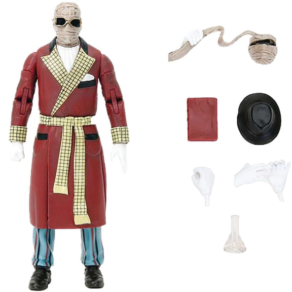 Universal Monsters 6" Invisible Man Action Figure, Toys for Kids and Adults