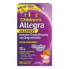 Allegra Children's 12 Hour Non-Drowsy Antihistamine Allergy Relief Medicine 30mg Meltable Tablets 24ct