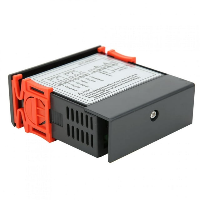 Digital Thermostat Refrigerating Defrosting Alarming Temperature Controller for Refrigeration Storage Truck Durable ABS Material