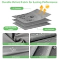 thumbnail image 4 of Limerenc Patio Furniture Covers, 4-Piece Outdoor Furniture Covers Waterproof for Patio Loveseat, Chair and Coffee Table, Gray, 4 of 8