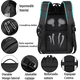 thumbnail image 4 of Mochila Portatil Impermeable De 15,6 Pulgadas Negra, 4 of 5