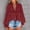 Wine, variant on JUSLIO Shirts for Women Casual Solid Blouses Fashion Long Sleeve V Neck Blouses Black L