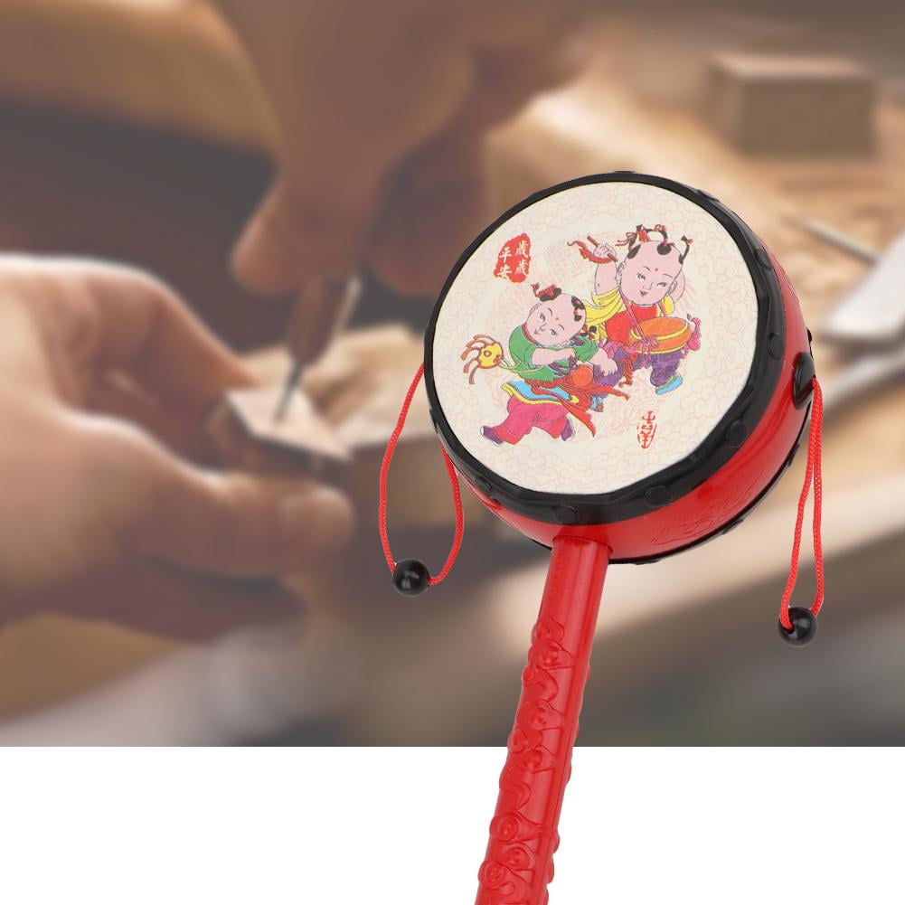 chinese rattle drum craft