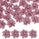 thumbnail image 1 of Uxcell 100-Pack Flores de Cinta de Satén, Flores de Tela Mini de 1.2 Pulgadas con Strass para Manualidades y Proyectos de Bricolaje Rosa Pasta de Frijol, 1 of 1