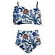 thumbnail image 4 of Traje de baño de 2 piezas para mujer, trajes de baño para mujer, conjunto de bikini con volantes para mujer, 4 of 5