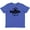 Vintage Royal Blue, variant on Inktastic Lucky Fishing Shirt Fish Youth T-Shirt