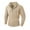 Khaki, variant on Maean Men Hoodie Sweatshirt Drawstring V Neck Pullover Tops Casual Workout Loose Athletic Shirts