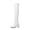 White, variant on Womens Thigh High Boots Over Knee High Boots with Block Heel Winter Warm Fashion Ladies Casual Faux Leather Thigh High Boots Retro Party Shoes US Size 4 5 6 7 8 9