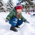 thumbnail image 4 of Ablanczoom Boys Girls Toddler Snow Boots No-slip Outdoor Warm Winter Shoes for Toddler-Little Kids-Big Kids, 4 of 9