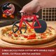thumbnail image 4 of Bicycle Pizza Cutter Wheel - Funny Housewarming Gifts for Men - Bike Pizza Cutter - Gifts of Kitchen - Stainless Steel Pizza Slicer - Cute Kitchen Gad, 4 of 4