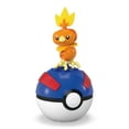 thumbnail image 4 of MEGA Pokémon Torchic Building Toy Kit, Poseable Action Figure (20 Pieces) for Kids, 4 of 6