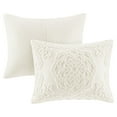 thumbnail image 5 of Home Essence Cecily 3 Piece Cotton Duvet Cover Bedding Set, King/Cal King, Ivory, 5 of 7