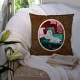 thumbnail image 3 of Carolines Treasures 7110PW1414 Maltese and puppy waiting on you Fabric Decorative Pillow  14Hx14W multicolor, 3 of 4
