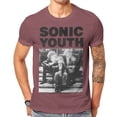 thumbnail image 3 of Camiseta de cuello redondo con póster vintage de Sonic Youth, camiseta clásica de algodón puro, camisetas para hombre, individualidad, gran oferta, 3 of 5