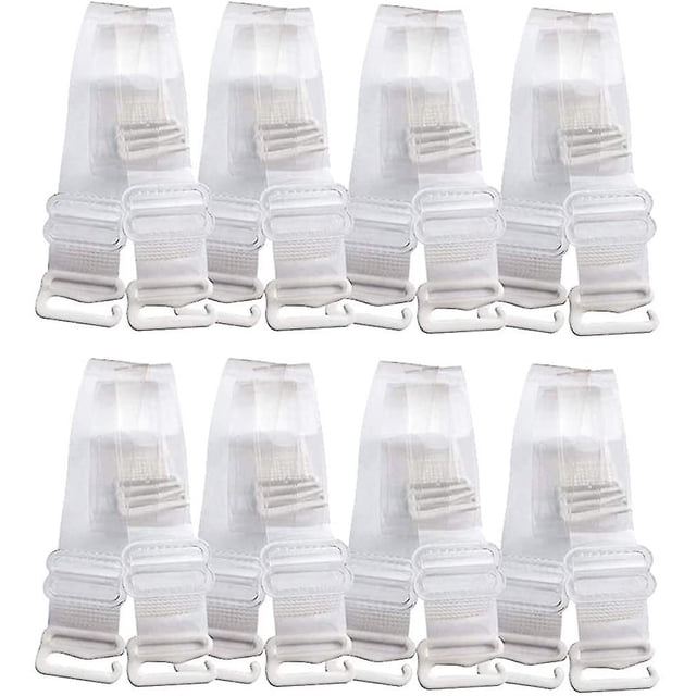 Tirantes Invisibles Para Sujetador YONGSHENG 8 pares 40cm De silicona Transparentes suaves