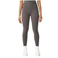 thumbnail image 3 of RongHuan Women's High Waisted Leggings Casual Yoga Pants Tummy Control Workout Pants Slim Fit Running Pants, 3 of 6