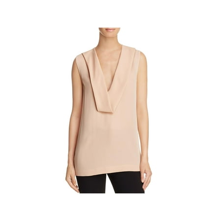 - Theory Womens Salvatill Silk Georgette Blouse