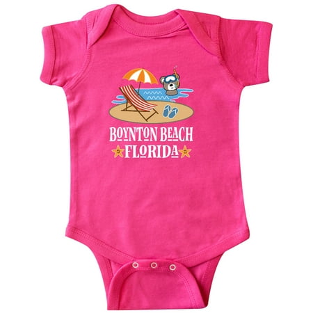 

Inktastic Boynton Beach Florida Vacation Gift Baby Boy or Baby Girl Bodysuit