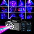 thumbnail image 1 of Animación 3D RGB con luz láser SALA de 20 W con control de aplicaciones DMX512, 1 of 7