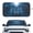 Wolf, variant on Xixirimido Car Windshield Sun Shade Foldable Sunshade Front Window Cover Sun Visor for Trucks SUVs Sedan Universal Car Interior Accessories, Wolf Butterfly Floral