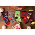 thumbnail image 4 of Foozys Kids Boys Smores & Camp Fire - Crazy Funny Cool Colorful Crew Socks, 4 of 6