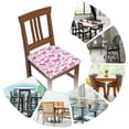 thumbnail image 7 of Honeii Pink bows Print Square Cushion Cover with Elastic Band & Ties,Sofa Cushion Covers,Furniture Protector for Living Room,Washable Sofa Seat Slipcover-Four Pieces, 7 of 7