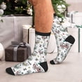 thumbnail image 7 of Pofeuu Cute French Bulldog Print Crew Socks, Adult Running Hiking Socks for Youth and Adult, 7 of 7