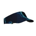 thumbnail image 2 of Disketp Blue Marble And Gold Sun Visors for Women Men Unisex Tennis Golf Visor Hat Adjustable Summer Hats Sport Outdoor Visor Hat UV Protection Cap, 2 of 8