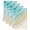 Turquoise, variant on Teal Beach Coastal Kitchen Towels Set of 3, Summer Ocean Nautical Seaside Absorbent Dish Towels for Kitchen, Microfiber Hand Towel, Quick Drying Tea Towel for Cleaning Decorative Dishcloths
