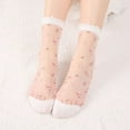 thumbnail image 3 of Women's Socks - Ladies Summer Sheer Floral Stockings Soft Breathable Short Socks for Casual Comfort and Stylish Daily Wear,White, 3 of 3