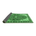thumbnail image 2 of Ahgly Company Indoor Rectangle Medallion Emerald Green Traditional Area Rugs, 2' x 4', 2 of 4