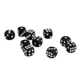 thumbnail image 2 of 50 X 12 Mm Opaco Juegos De Dados De Seis Lados D6 D&D RPG Negro Sunnimix Dados de varios lados, 2 of 5