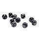thumbnail image 2 of Dados de juego de mesa Sunnimix 100 Piezas D6 de Seis Lados Opacos, 2 of 8
