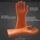 thumbnail image 4 of Guantes De Goma, Aumentan La Fricción, Guantes Aislantes Para Trabajos Eléctricos Sensibles, Protectores Para Uso Industrial, 4 of 7