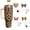 08-Brown, variant on 4PCS Silicone Straw Cover for Stanley Cup Cute Glitter Star Heart Bow Straw Toppers for Stanley Cups 30&40 Oz Straws Cover Cap for Tumblers Cup Accessories