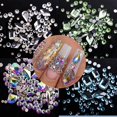 thumbnail image 3 of 21 Nail Art En Damier Cristal Rhinestone Set Nail Art, Crystal Rhinestone Nail Art, Tamaños mixtos, Decoración de uñas con diamantes Cristaux Colors Brillant, 3 of 5
