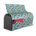 thumbnail image 3 of Yiaed Artoon Transport Print Mailbox Covers, Magnetic Mailbox Cover, Mail Box Covers for Garden Outdoor Decor Box Covers-25.5x21 in, 3 of 8